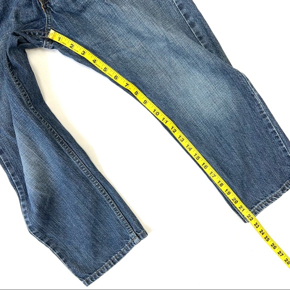 Levi’s 505 Regular Fit Jeans Boys 8 Husky W28 x L23 - Picture 5 of 9